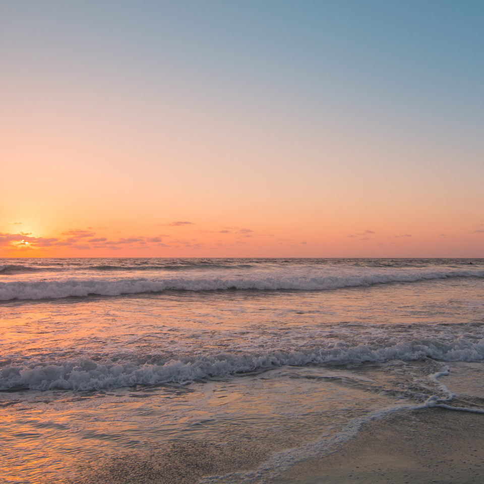 Sunset at Mission Beach California