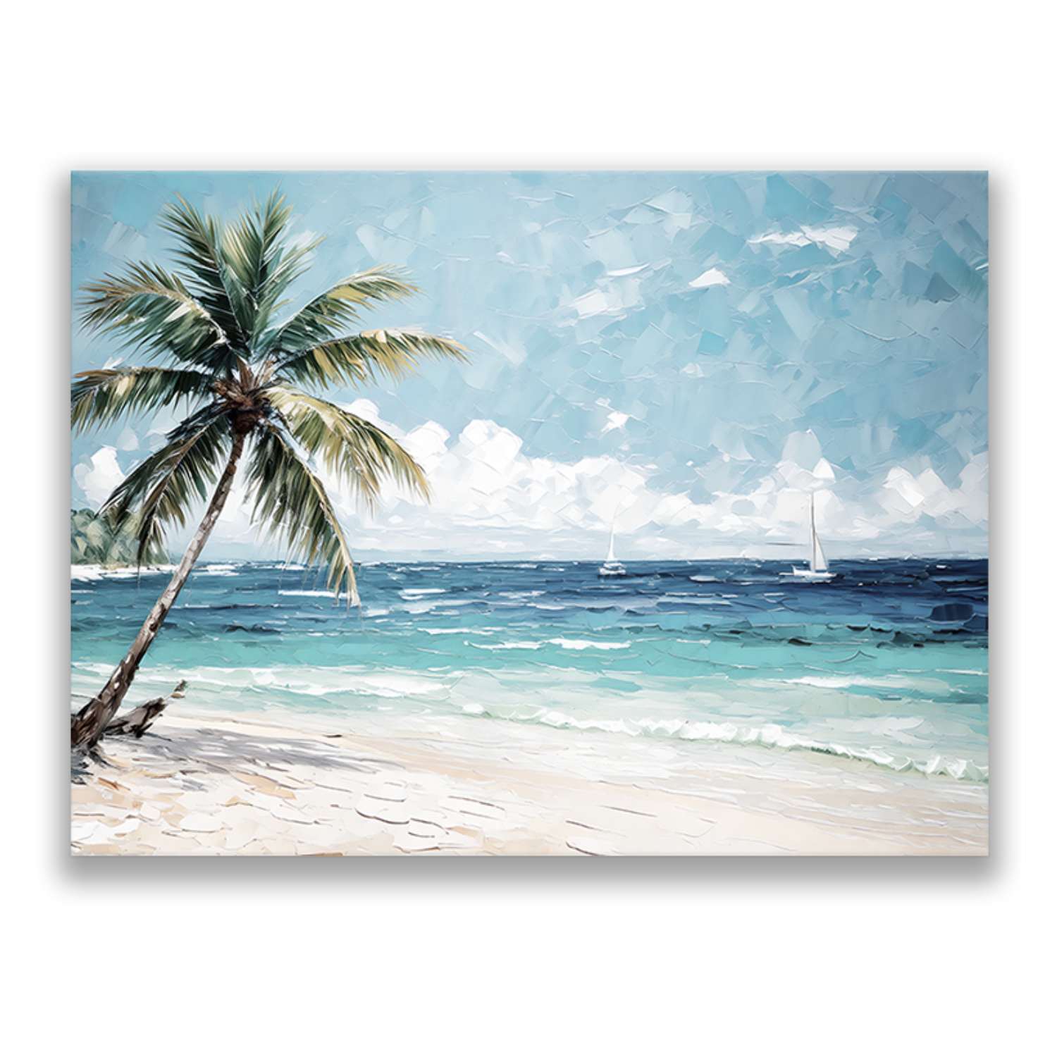 Caribbean Wall Art | Cancun Afternoon Canvas – Stride Coastal