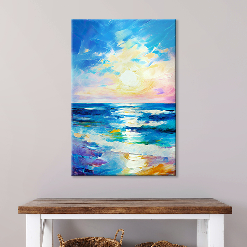 REWARD Gallery Wrap Canvas, Beach Wall Art, Fade Resistant