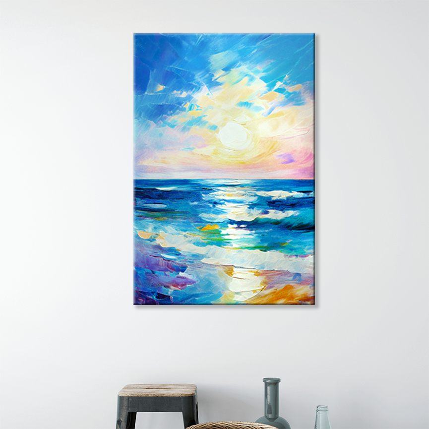 REWARD Gallery Wrap Canvas, Beach Wall Art, Fade Resistant