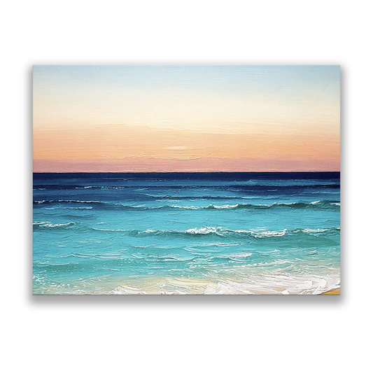 HAWAIIAN SUNSET - Kona sunset Art | canvas wall art, fade-resistant, ready to hang, 100% original artwork.