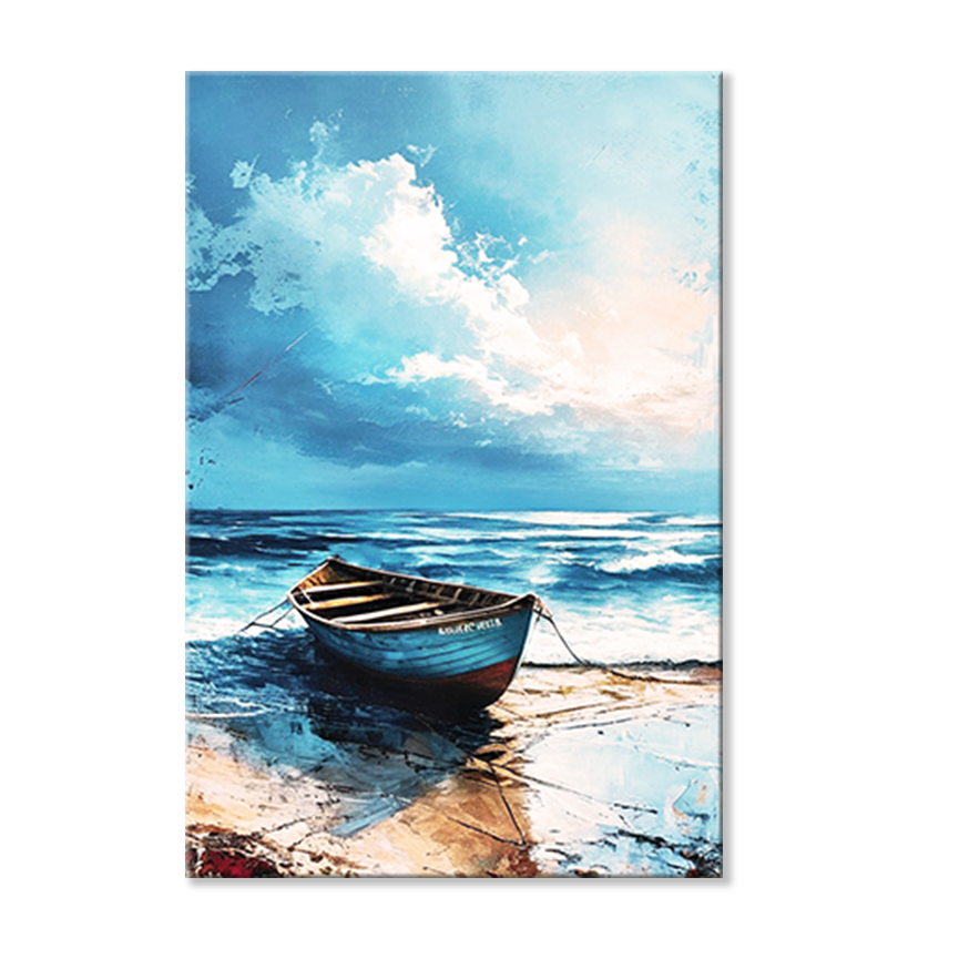 TIDE Gallery Wrap Canvas, Coastal Wall Art, Fade Resistant