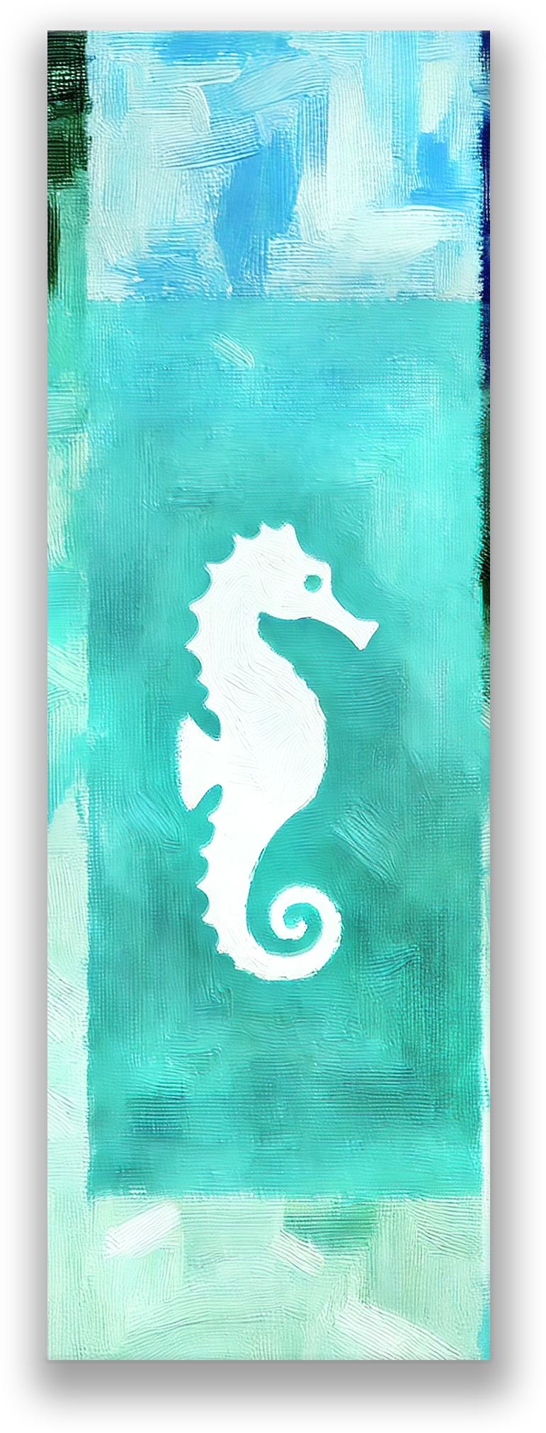 SEA HORSE | Original Watercolor Painting | Sea Horse Print | Wall Hanging | Wall Decor popular | Coastal Art | Beach House Wall Hanging | Ocean Art