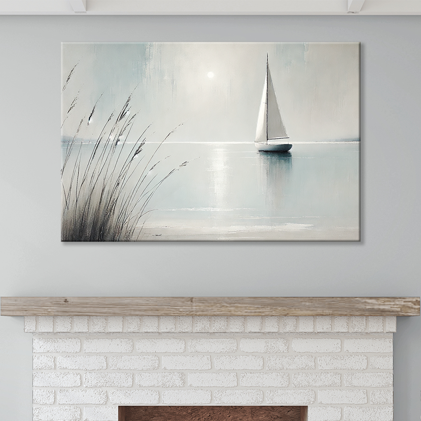 Plastic-free packaging for designed to protect your beach art print