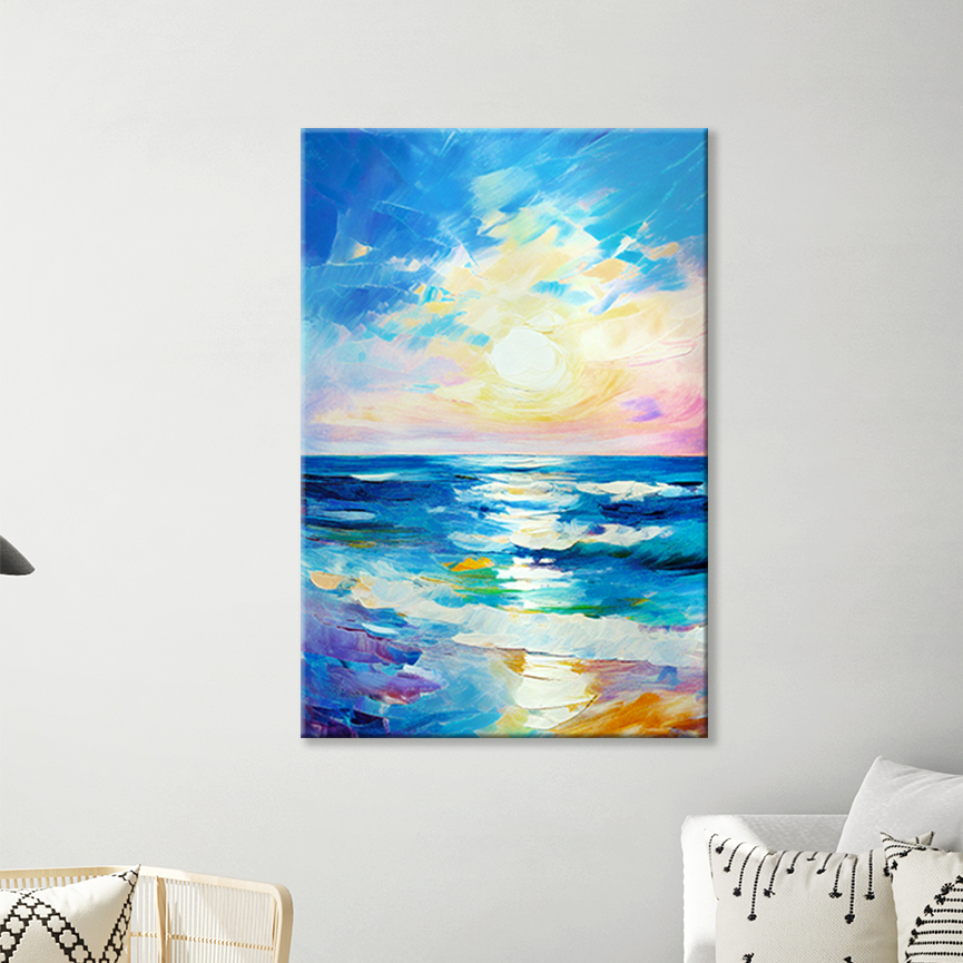 REWARD Gallery Wrap Canvas, Beach Wall Art, Fade Resistant