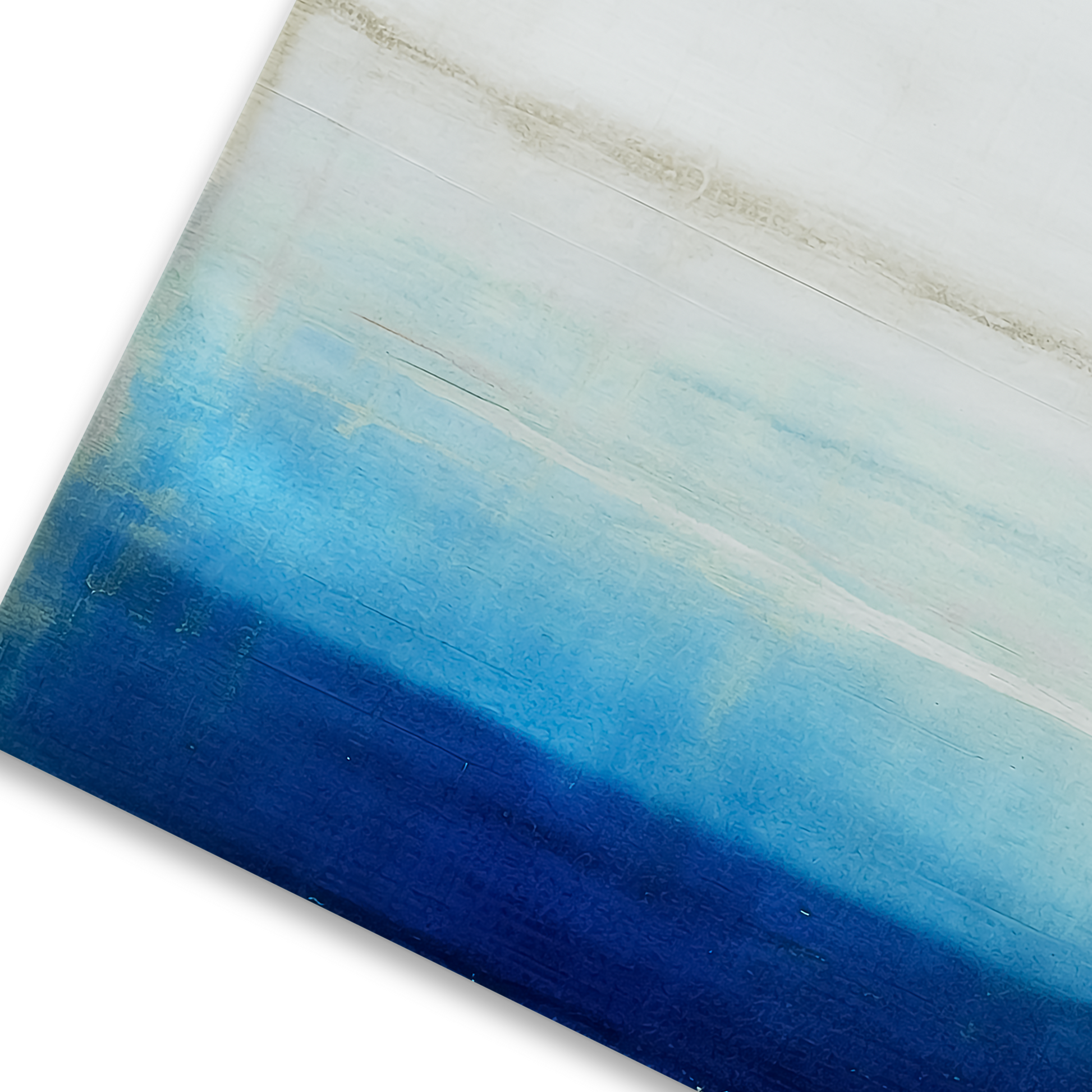 Closeup of ocean artwork FOG & MIST