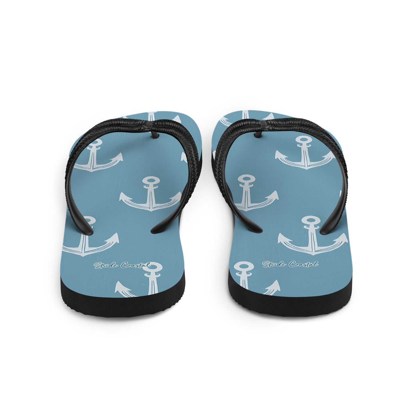 Flip flop seen from the back