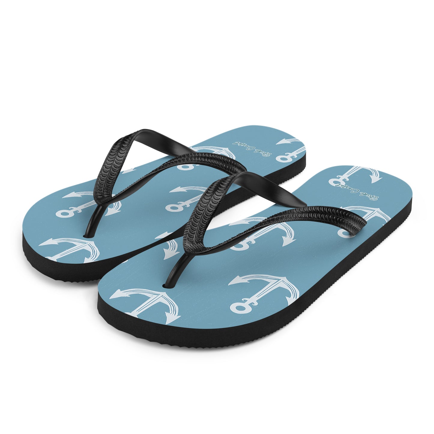 flip flops seen from the side
