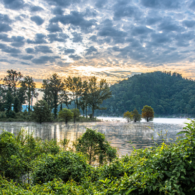 Beach Swimming in Beavers Bend State Park- Broken Bow Lake