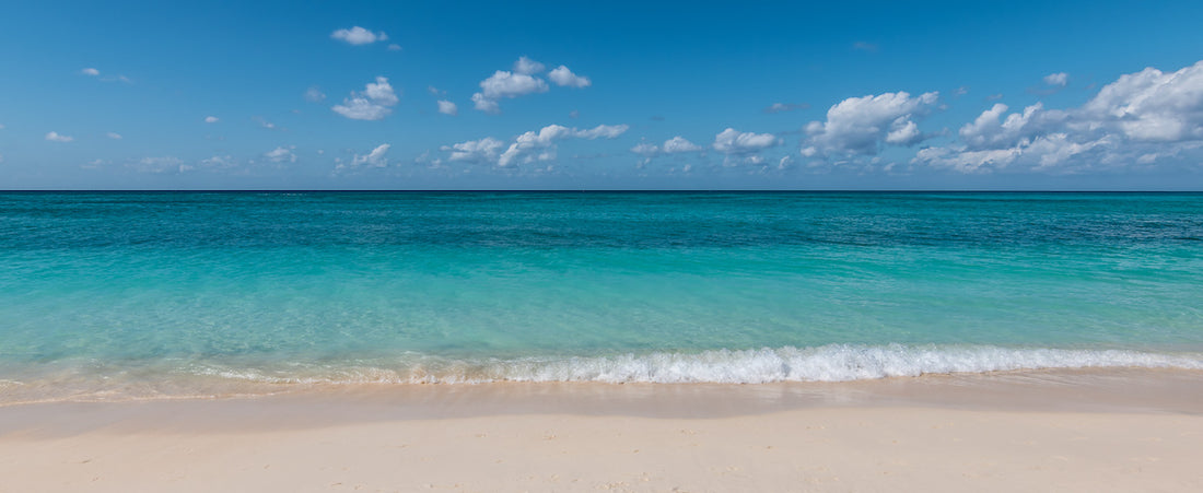 Beach, surf, ocean and horizon