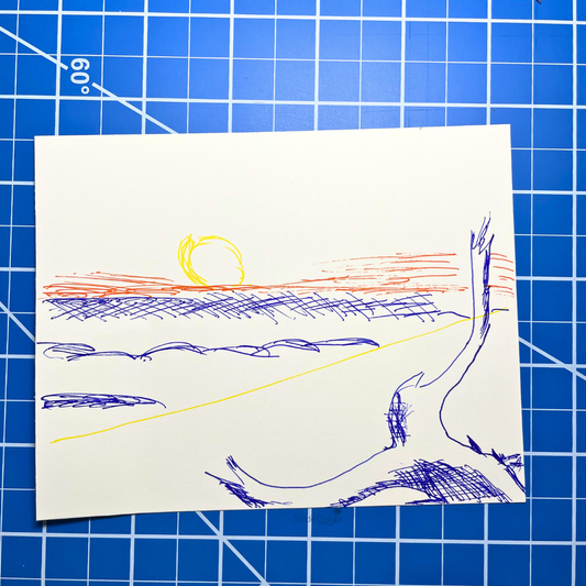 I almost took out the driftwood