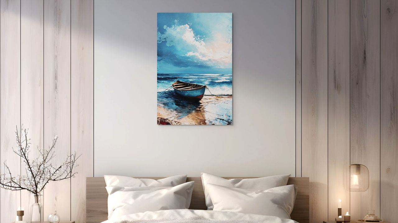 Vertical Art: Coastal Canvases for Tall and Narrow Walls