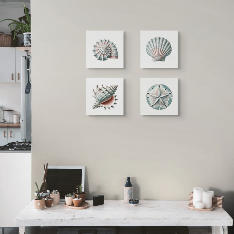 Shell Canvases arranged in a 2x2 arrangement
