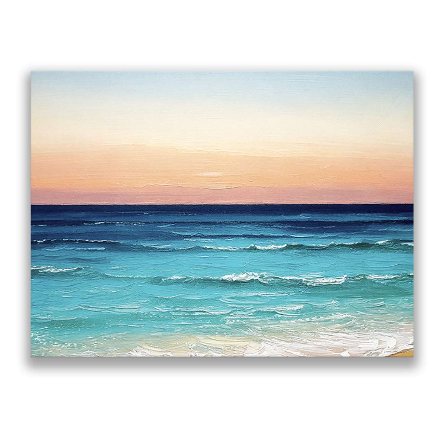 Tropical Sunset Wall Art | Hawaiian Sunset Art on Canvas – Stride