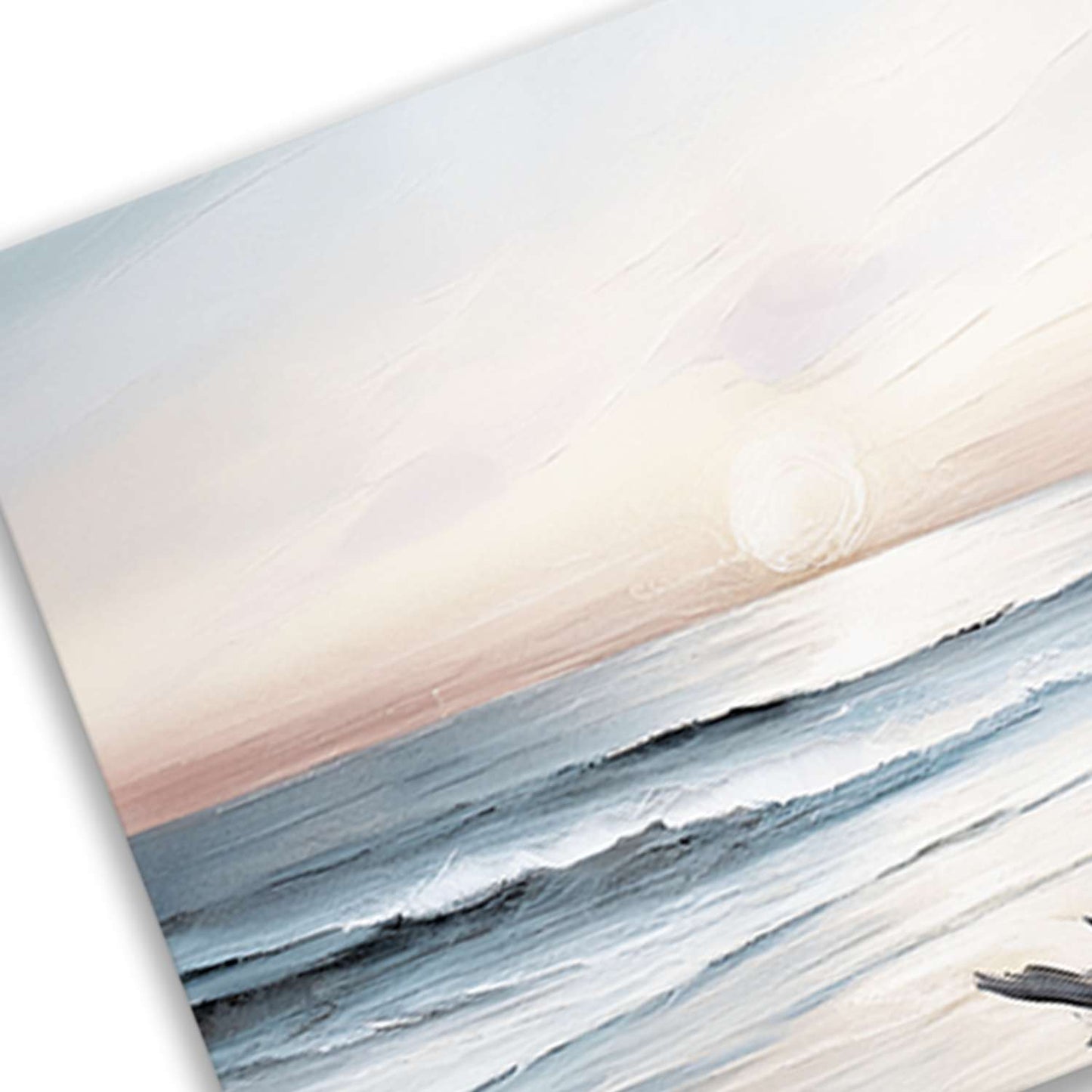 Beach canvas art canvas texture close-up