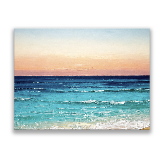 HAWAIIAN SUNSET - Kona sunset Art | canvas wall art, fade-resistant, ready to hang, 100% original artwork.
