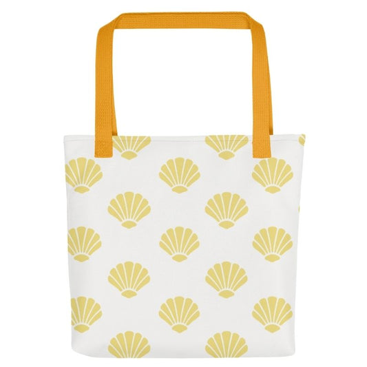 Sea Shell Polyester Tote Bag, Medium, Washable