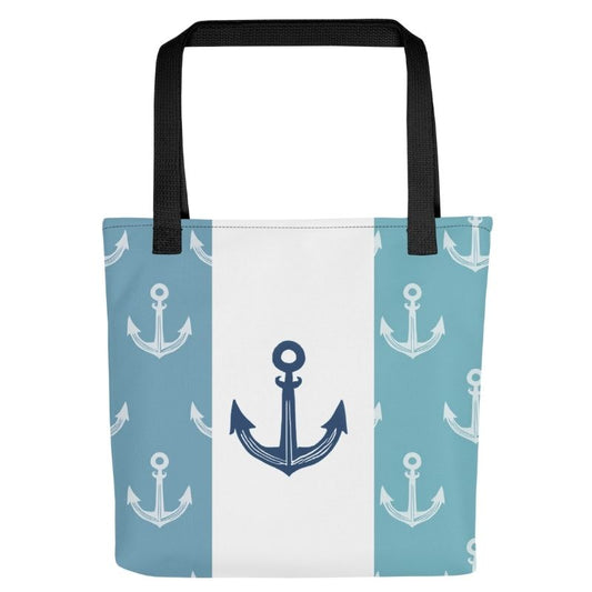 Anchors Polyester Tote Bag, Medium, Washable