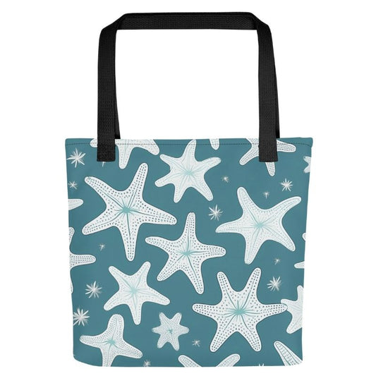 Starfish Polyester Tote Bag, Medium, Washable