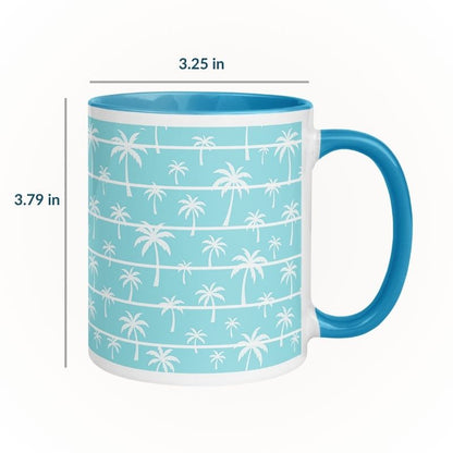 dimensions of the mug: height 3.79in, and diameter 3.25 inches