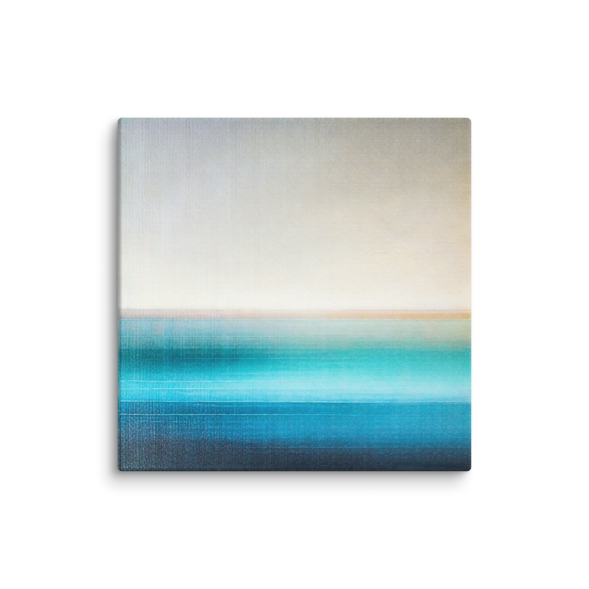 abstract coastal wall art LAGOON BLUE. The abstract modern coastal wall art shows an abstract design inspired by the ocean.
