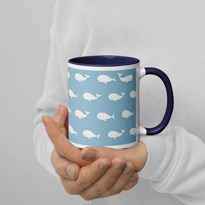 Original Whales Mug — Beach Mug with Playful Coastal Style